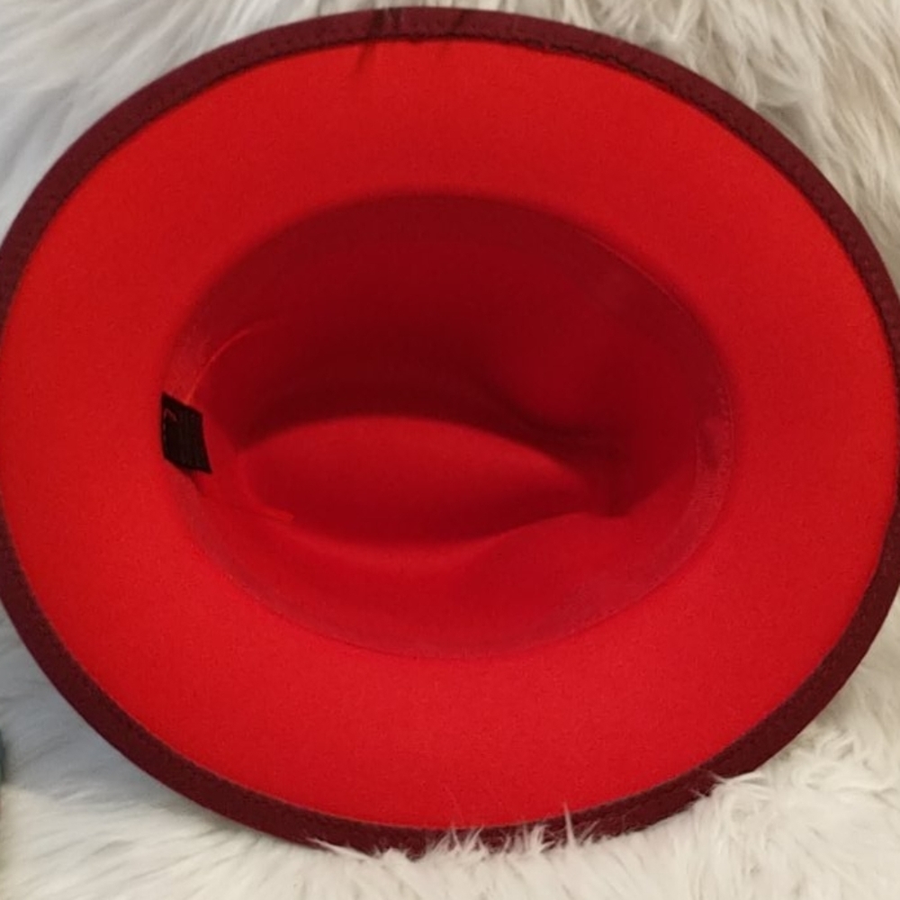 Fedora  beet / red - Picture 2 of 2